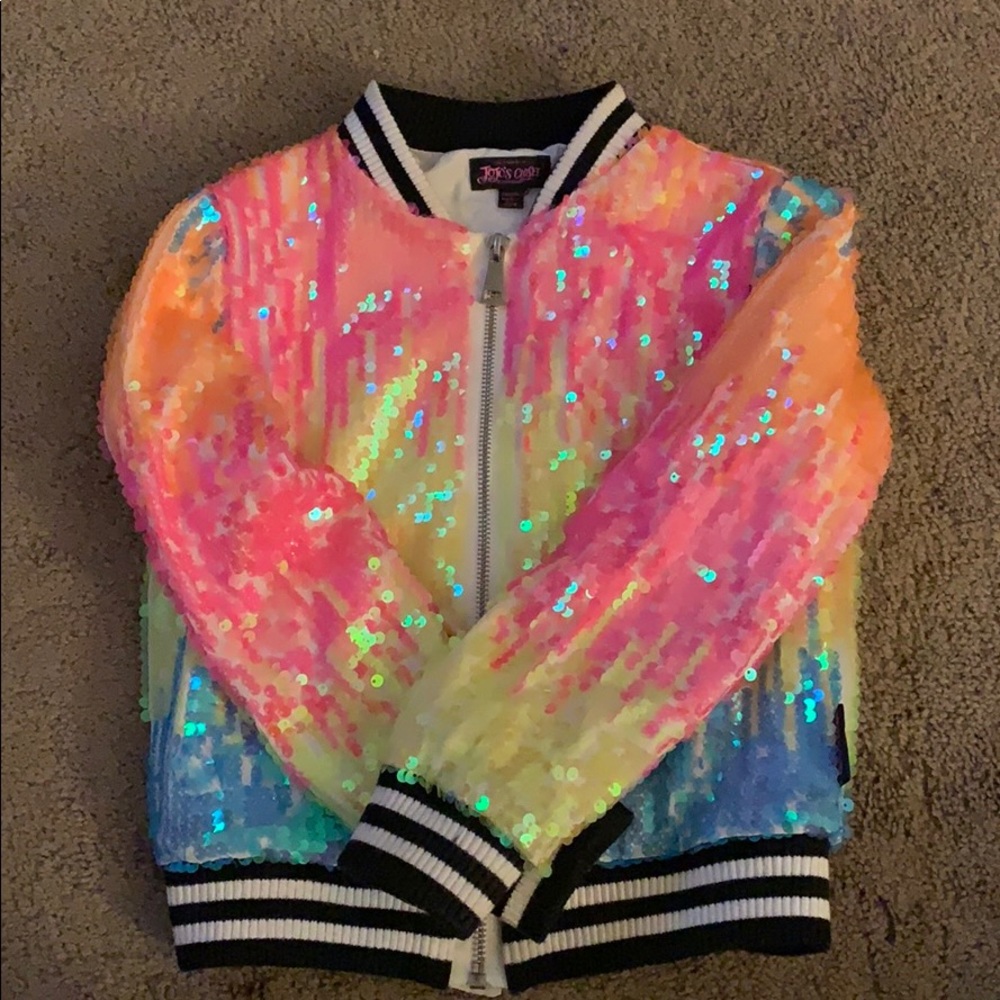 Jojo Siwa sequence jacket